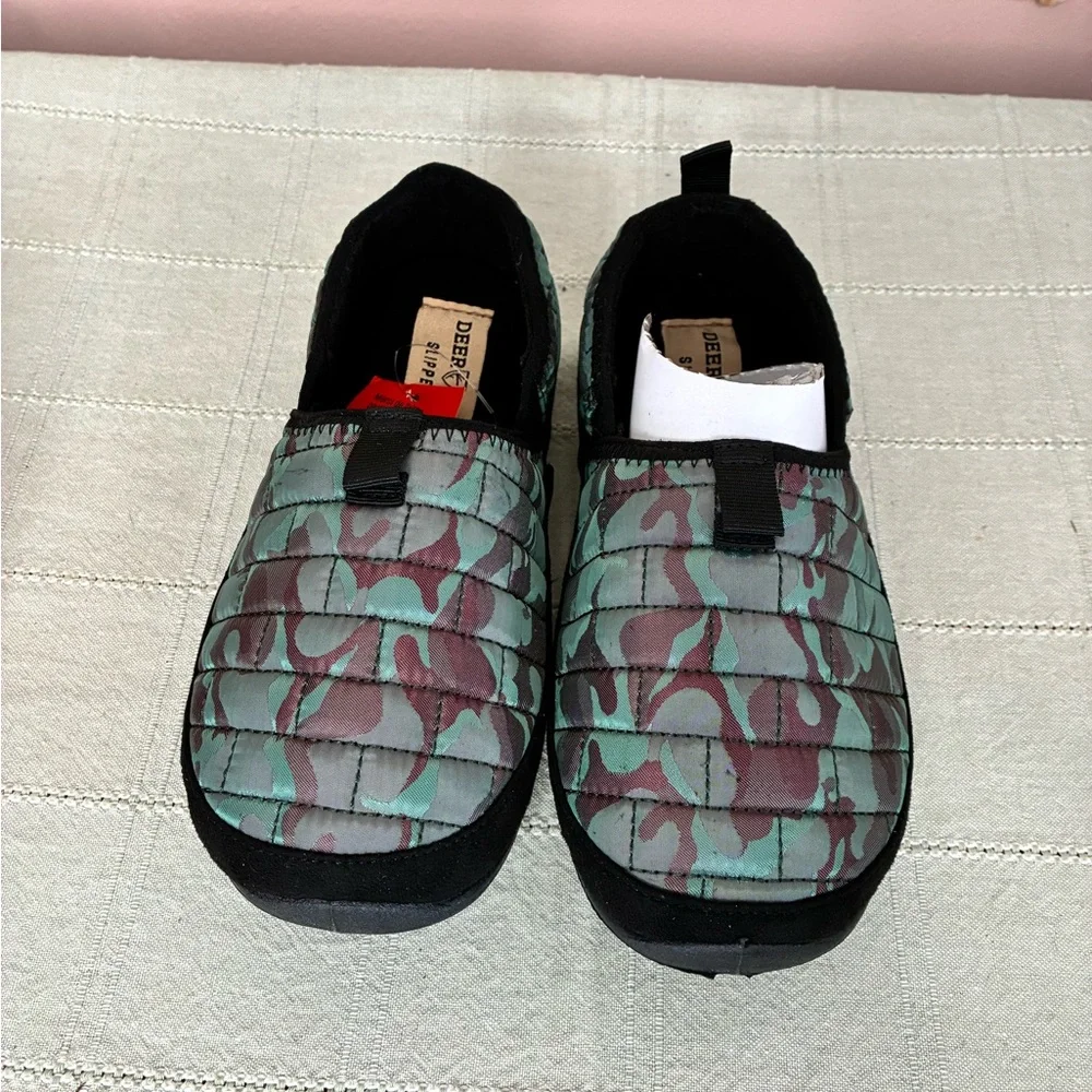 Deer Stags Slipperooz Lil Yuma Boys' Clog Slippers